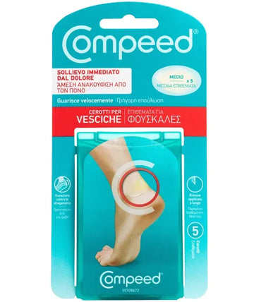 Compeed Επιθέματα για Φουσκάλες Μεσαία 5 Τεμάχια